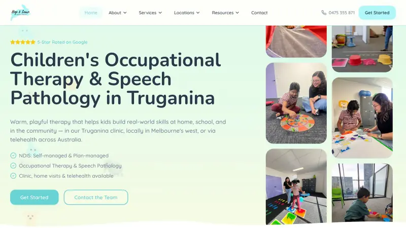 Hop and Learn Children's Therapy