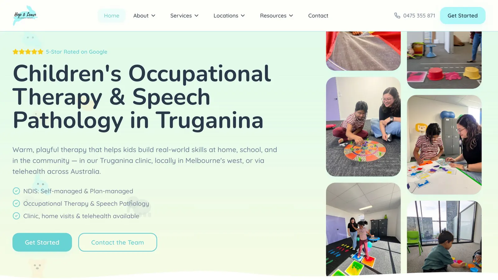 Hop and Learn Children's Therapy